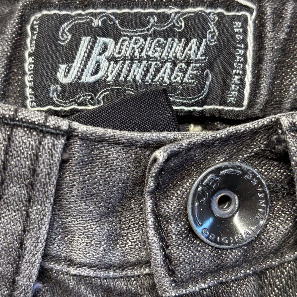 JB Original Vintage Black Jeans Kids 16x11 Denim JBV Rockabilly Retro - Picture 4 of 12